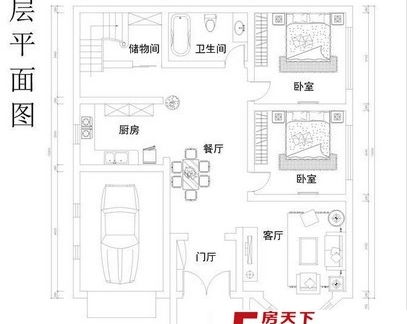 2层房屋设计,二层房屋设计平面图 户型 两层